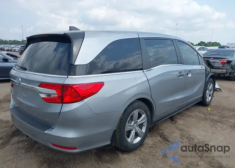 2018 Honda Odyssey Ex-L из США, поврежденный, VIN 5FNRL6H77JB079219